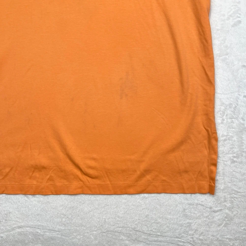 Polo Ralph Lauren Polo Mens XL Orange Pima Soft Touch Short Sleeve Pony Logo